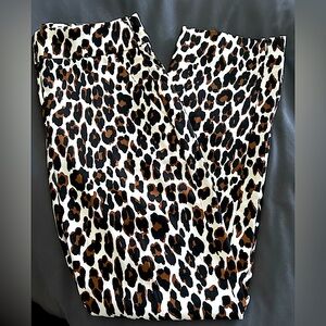J. Crew Remi Leopard Print Pants